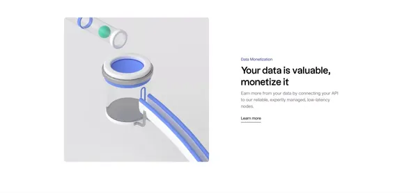 LinkPool - Chainlink node services you can trust. - Landing design inspiration