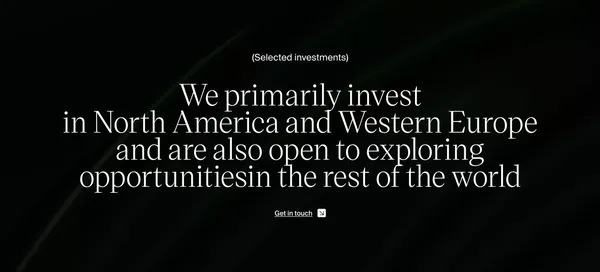 Helix - Long-Term Investment Fund Manager | London - Landing design inspiration