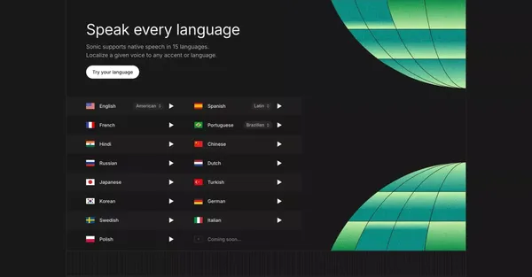 Cartesia - The fastest, ultra-realistic voice AI platform. - Landing design inspiration
