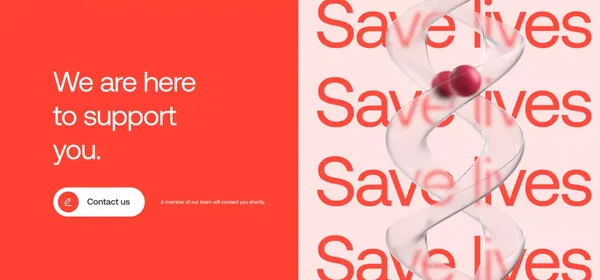 Hematogenix â Bringing Precision Medicine to Everyone - Landing design inspiration