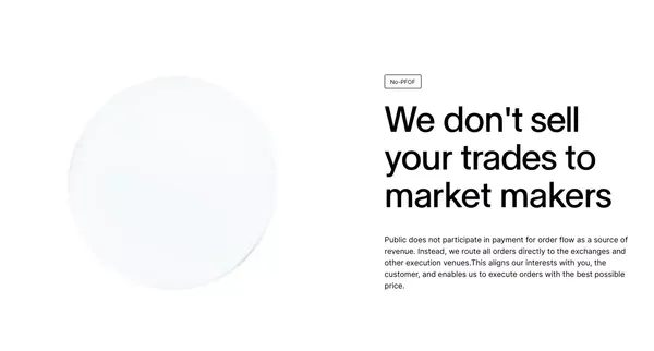 Invest in US markets from anywhere - Public.com - Landing design inspiration