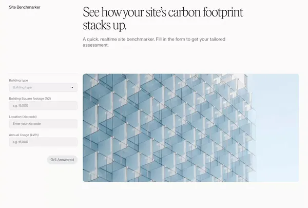 Net zero has a new standard. - Landing design inspiration