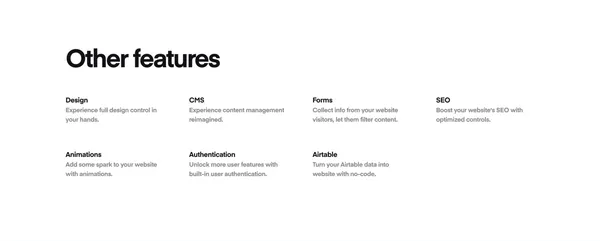 Ycode | Build website forms on the next level - Landing design inspiration