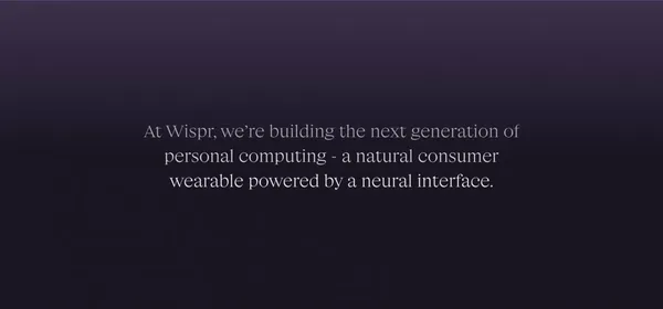 Wispr AI - Landing design inspiration