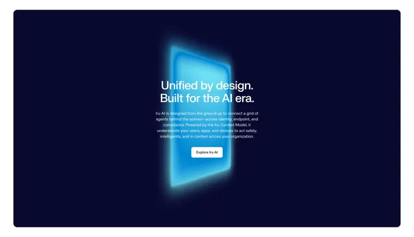 Iru: Identity, Endpoint, & Compliance for IT & Security | Iru - Landing design inspiration