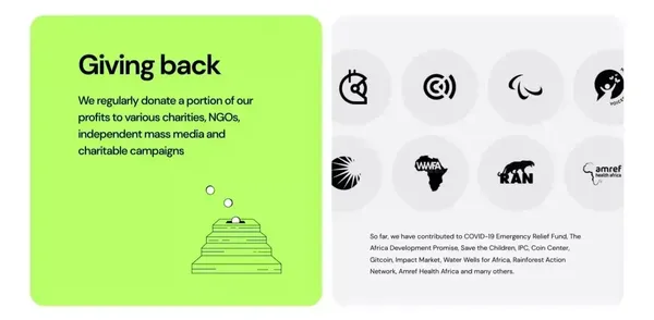 Moonli - Landing design inspiration