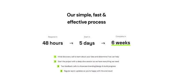 Simple Suite - We craft minimum viable SaaS products - Landing design inspiration