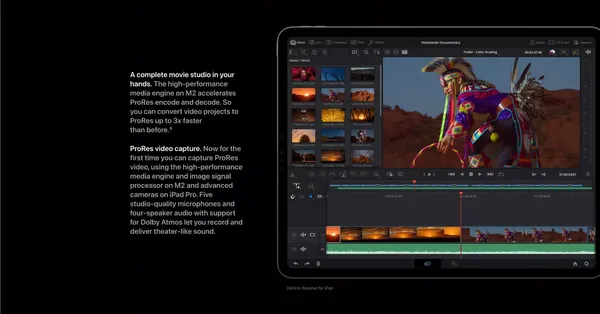 iPad Pro - Apple - Landing design inspiration