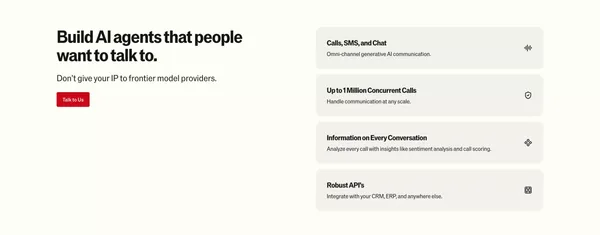 Bland AI | Automate Phone Calls with Conversational AI for Enterprises - Landing design inspiration