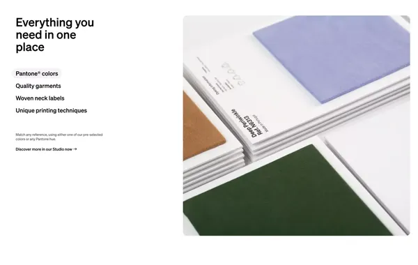 Premium Custom Merch | Assembly - Landing design inspiration