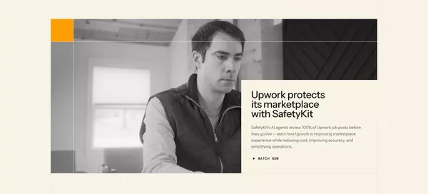 SafetyKit - Landing design inspiration