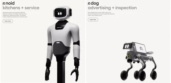 robot.comrobots for now, not someday. | Robot.com - Landing design inspiration