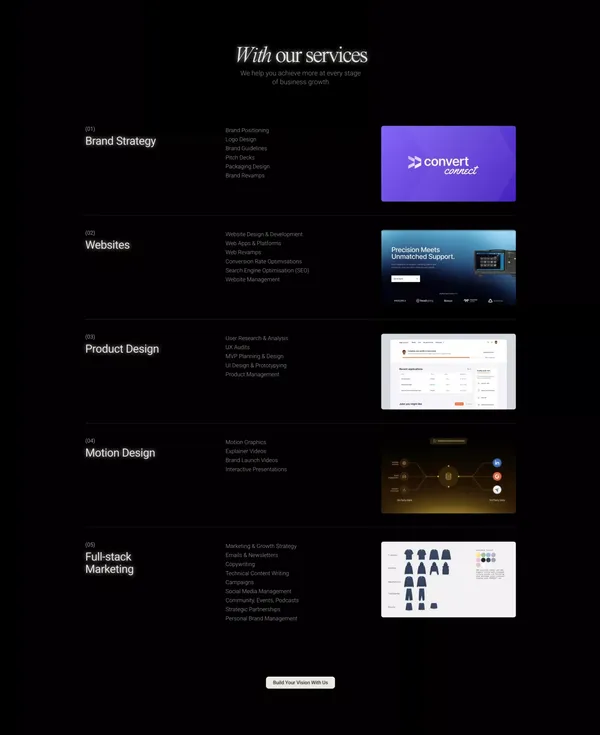 Redo Media - Landing design inspiration