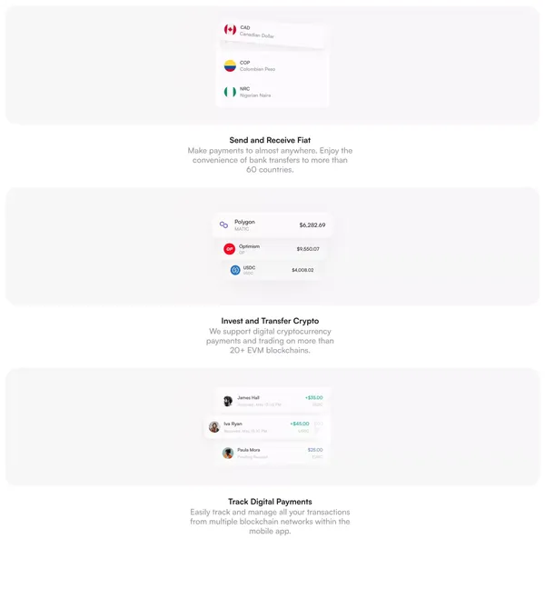 Charter — Instant & Affordable Global Payments - Landing design inspiration