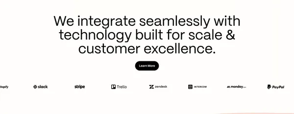 Hugo: Grow Faster with Outsourcing Excellence - Landing design inspiration