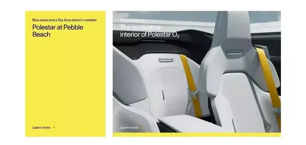 Polestar – Elektroautos | Polestar DE - Landing design inspiration