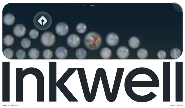 Inkwell — the Intelligence Layer that optimizes processes, reduces costs and fuels creativity. - Landing design inspiration