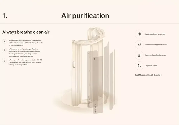 AYOCIN - Where design meets your well-being - Landing design inspiration