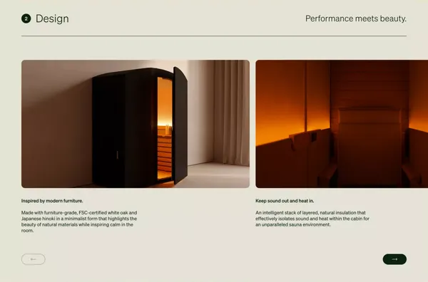 Ancient Ritual - Landing design inspiration