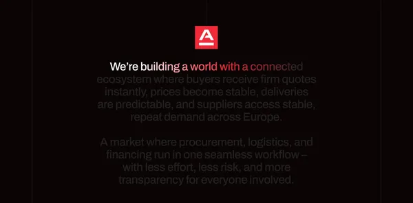 Andercore – AI-Powered Industrial Trade Platform - Landing design inspiration