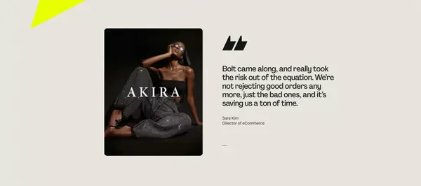 Bolt | Shockingly Simple Checkout - Landing design inspiration
