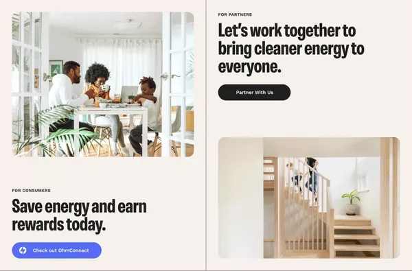 Renew Home | An energy management solution for modern homes - Landing design inspiration