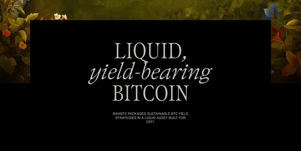 Structured | Real yield on Bitcoin - Landing design inspiration