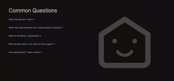 Bonus™ — The Smartest Way to Sell Your Home - Landing design inspiration