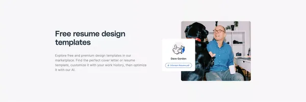 Postlander | AI Cover Letter Generator, Resume Keyword Checker - Landing design inspiration