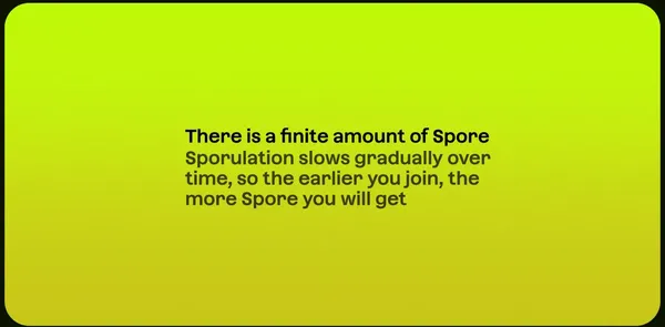 Spor - web3 Idle Game - Landing design inspiration