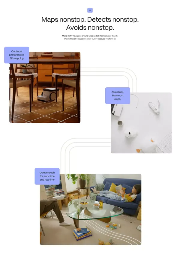 Matic - Landing design inspiration