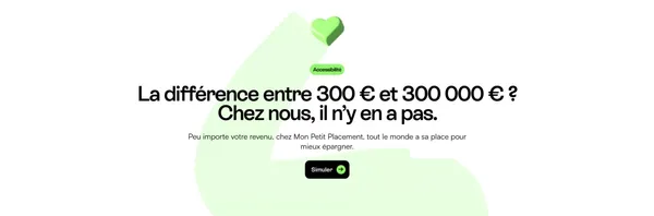 Entrez dans un nouveau monde de l’épargne ! | Mon Petit Placement - Landing design inspiration