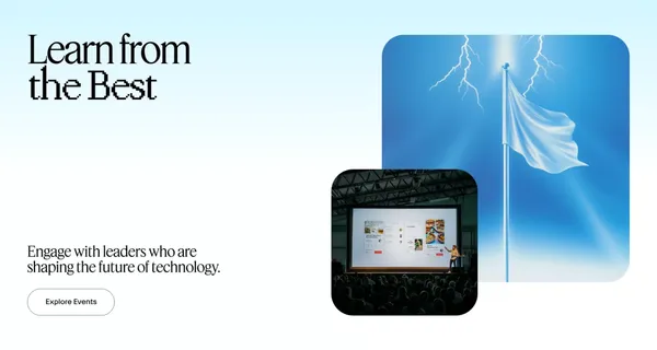TechTO - Landing design inspiration
