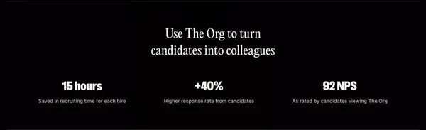 The Org: Talent attracts talent - Landing design inspiration