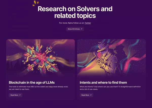 PropellerHeads - We build Solvers - Landing design inspiration