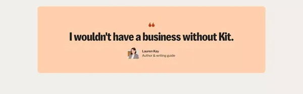Kit (formerly ConvertKit): The Email-First OS for Purpose-Driven Creators - Landing design inspiration