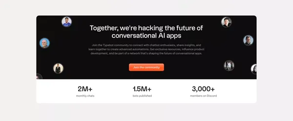 Typebot - Landing design inspiration