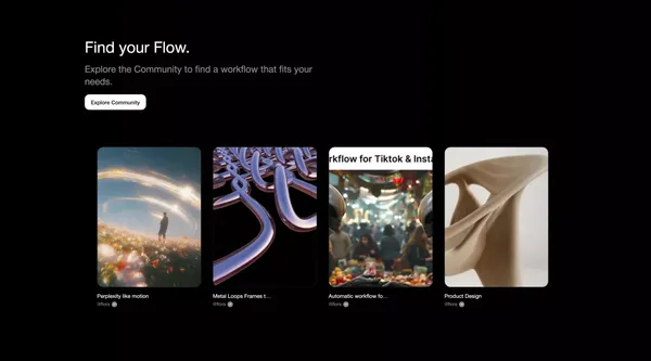 FLORA © - Landing design inspiration