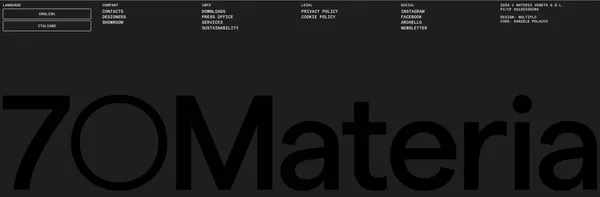 70Materia - Other design inspiration