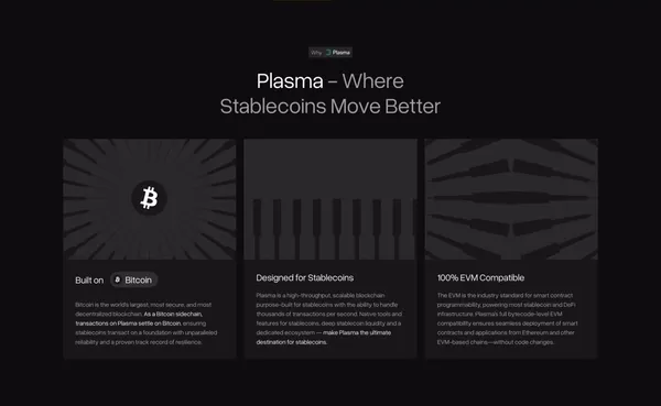 Plasma - Landing design inspiration