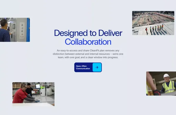 CleanSpace | Clean Rooms Designed to Deliver, Guaranteed - Landing design inspiration