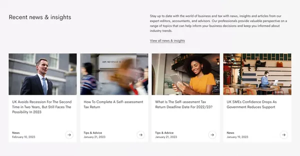 Suretax Accountants - Tax Advisory and Accounting Services - Landing design inspiration