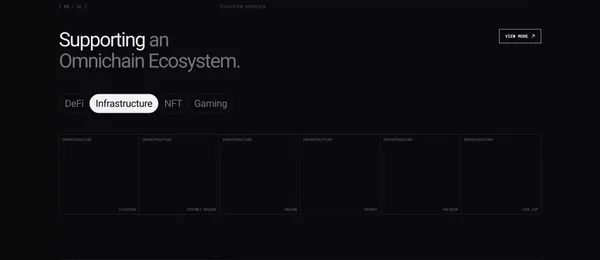 LayerZero - Landing design inspiration