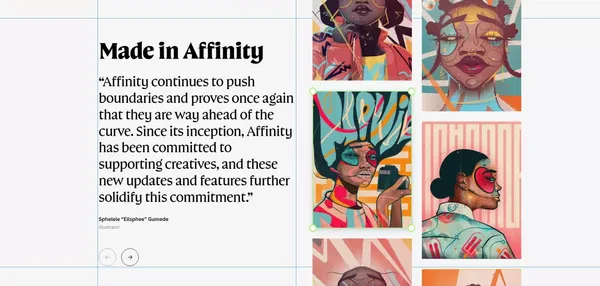Affinity | Professional Creative Software, Free for Everyone - Landing design inspiration