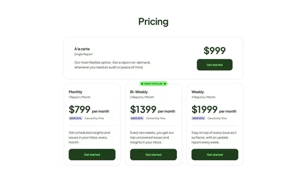 InsightReel | Get direct insights to fuel your growth - Landing design inspiration