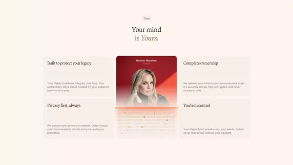 Delphi | Scale Your Insight. Stay Focused on What Matters. - Landing design inspiration