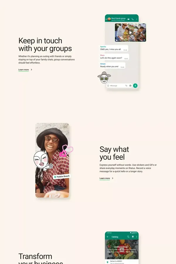 Error - Landing design inspiration