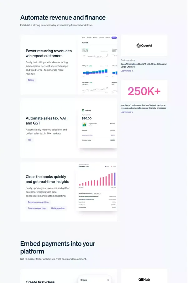 Payment Processing Tools & Resources for Startups - Landing design inspiration