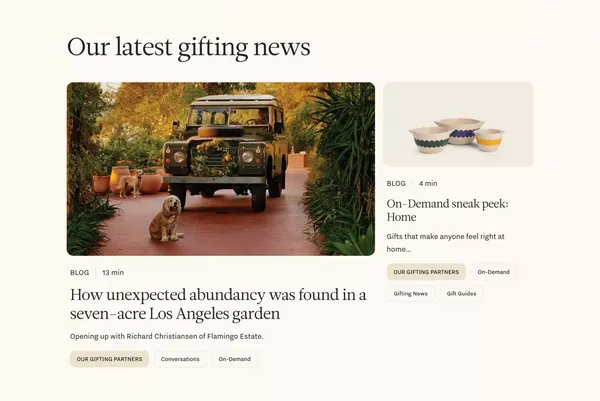 &Open - Landing design inspiration