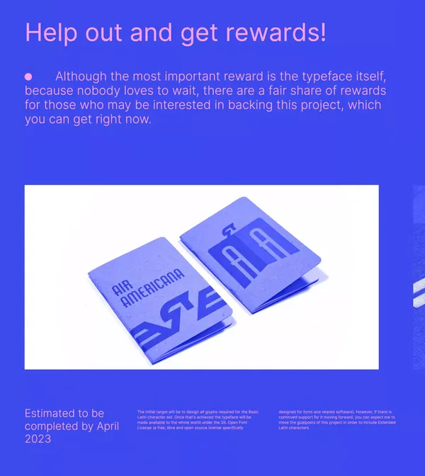 Air Americana - Landing design inspiration